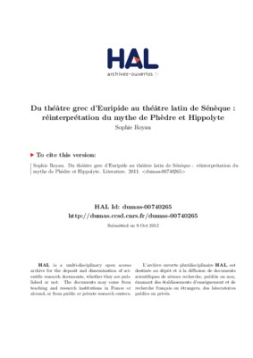 histoire du theatre grec Book