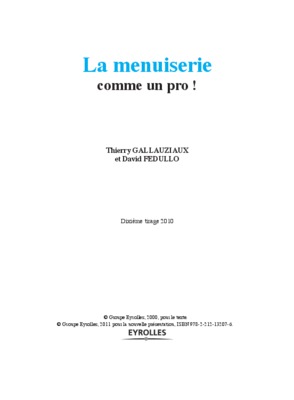 l_installation electrique comme un pro de thierry gallauziaux et david fedullo Book