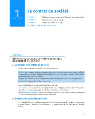 droit des societes contrat formation et effet Book