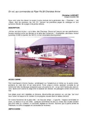 piper 180 cherokee Book