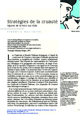 cruaute Book