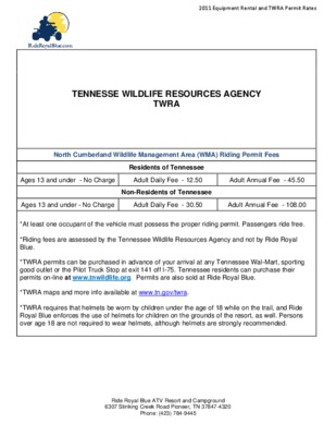 tennesse Book