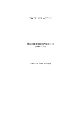 archiv Book