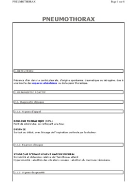 pneumothorax spontanne Book