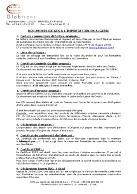 importation materiel medicale en algerie Book