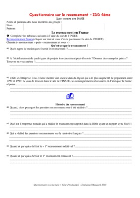 questionnaire le cid 4eme Book