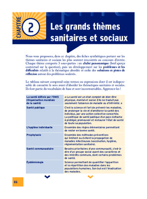 les grands themes sanitaire et socials Book