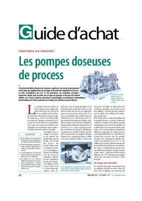 fonctionnement pompes doseuses Book