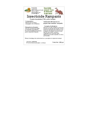 digrain insectes rampants 600 ml Book