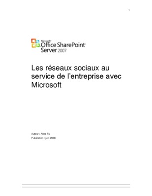 reseaux sociaux en entreprise Book