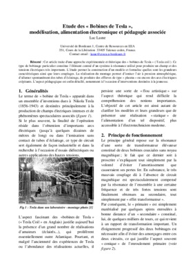 tesla bobines Book