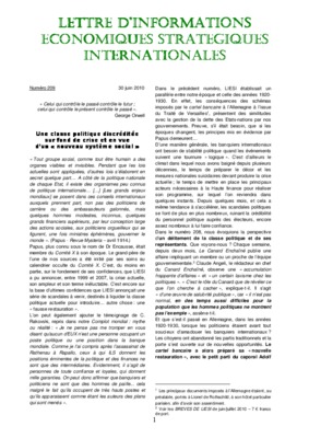 lettre d_informations economiques Book