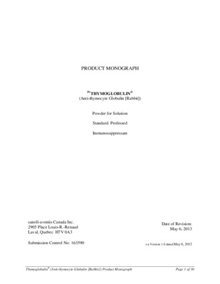 anti thymocyte Book