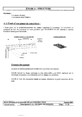 etude construction bts eec 2006 Book