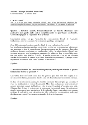 bts corrige hpe ecologie Book
