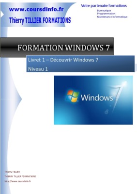 formation windows seven Book