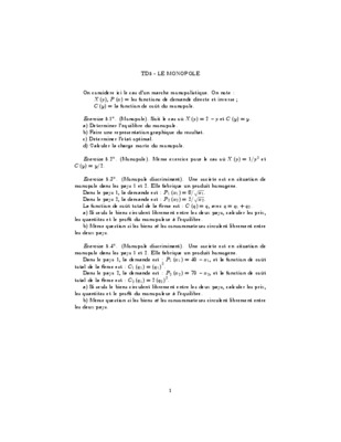 exercices de marche monopole Book