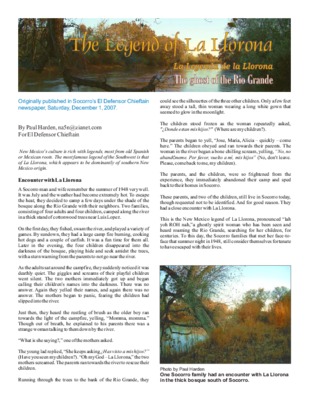 llorona Book