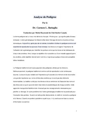 pedigree Book