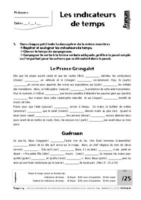 indicateurs de temps Book