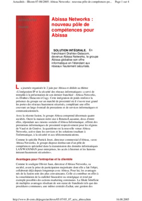 exercices abissa Book