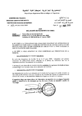 declaration de transfert du domilile Book
