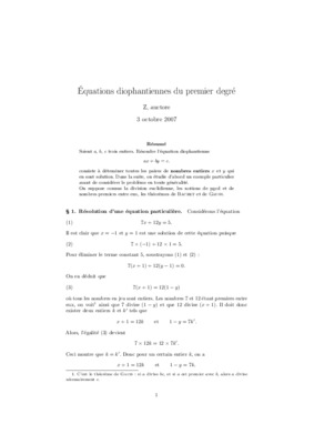 equations diophantiennes Book