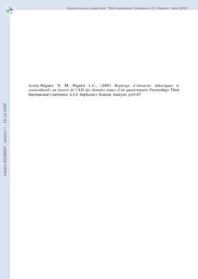 socioculturels Book
