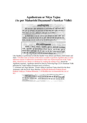 yajna Book