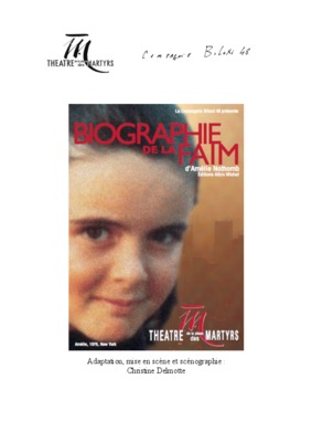 biographie d la faim Book