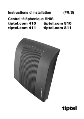 un central telephonique sip tribox Book