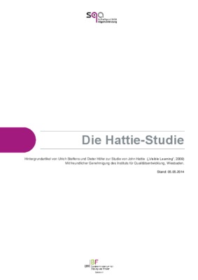 hattie Book