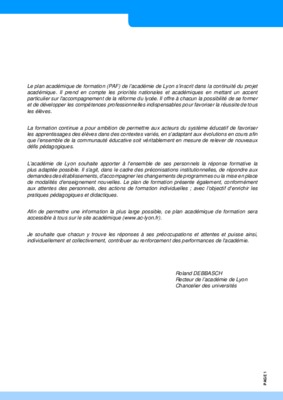 plan de formation civil 2014 lyon Book