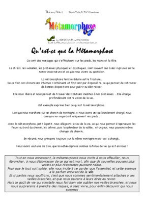 metamorphose a partir d_une image Book