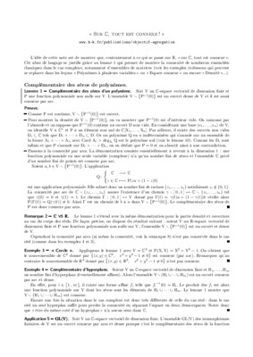connexe exercices coriges Book