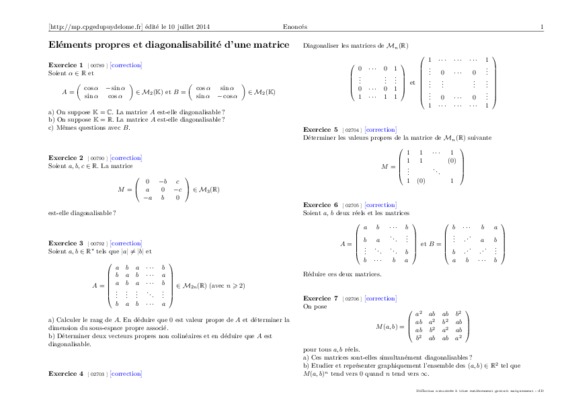 diagonalisabilite Book
