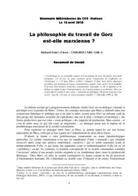 andre gorz Book