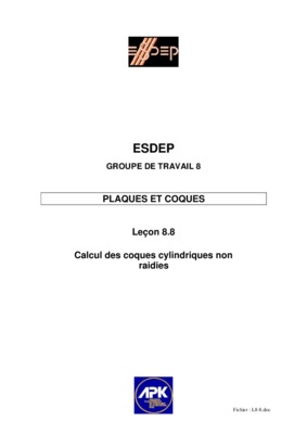theorie des coques calcul cuve Book