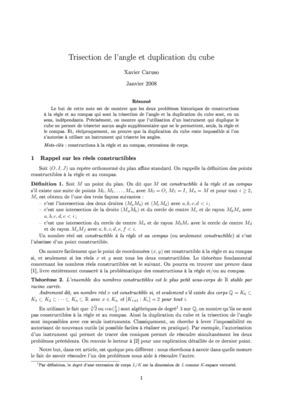 trisection Book