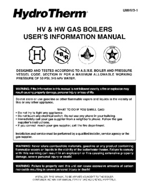 notice chaudiaire hydrotherm et 12 Book