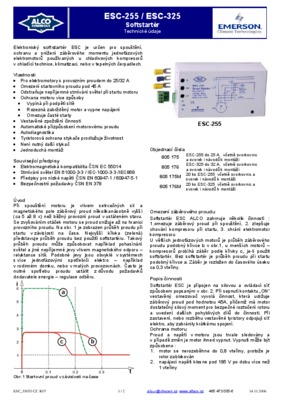 alco esc 255 Book