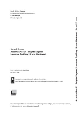 accentus Book