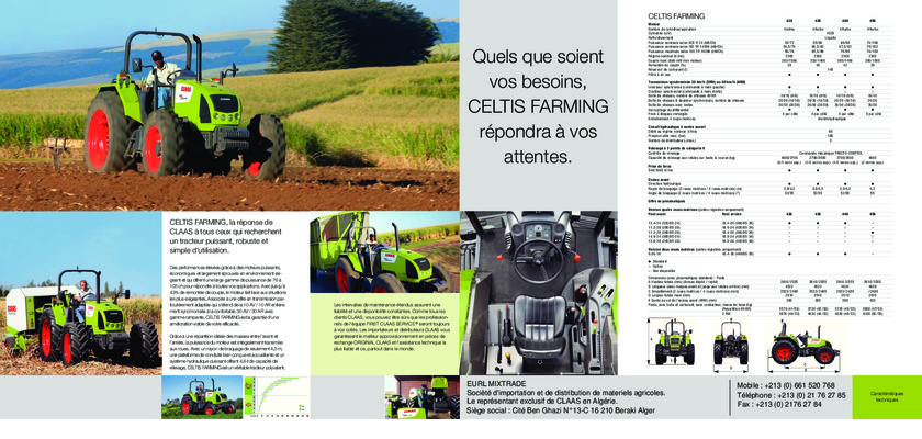 claas celtis farming 436 Book