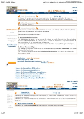 sabliers Book