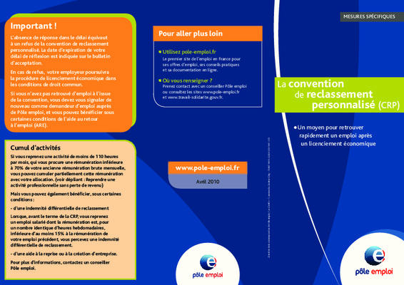 depliant ref 531 de pole emploi Book