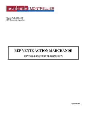 evaluation bep vente Book