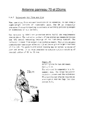 antenne panneau Book