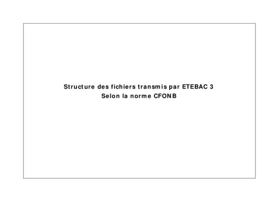 structure cfonb releves de compte pdf Book