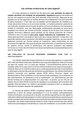 fonctionnement des cellules endocrines Book