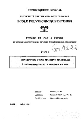 conception machine a decortiquer amande Book
